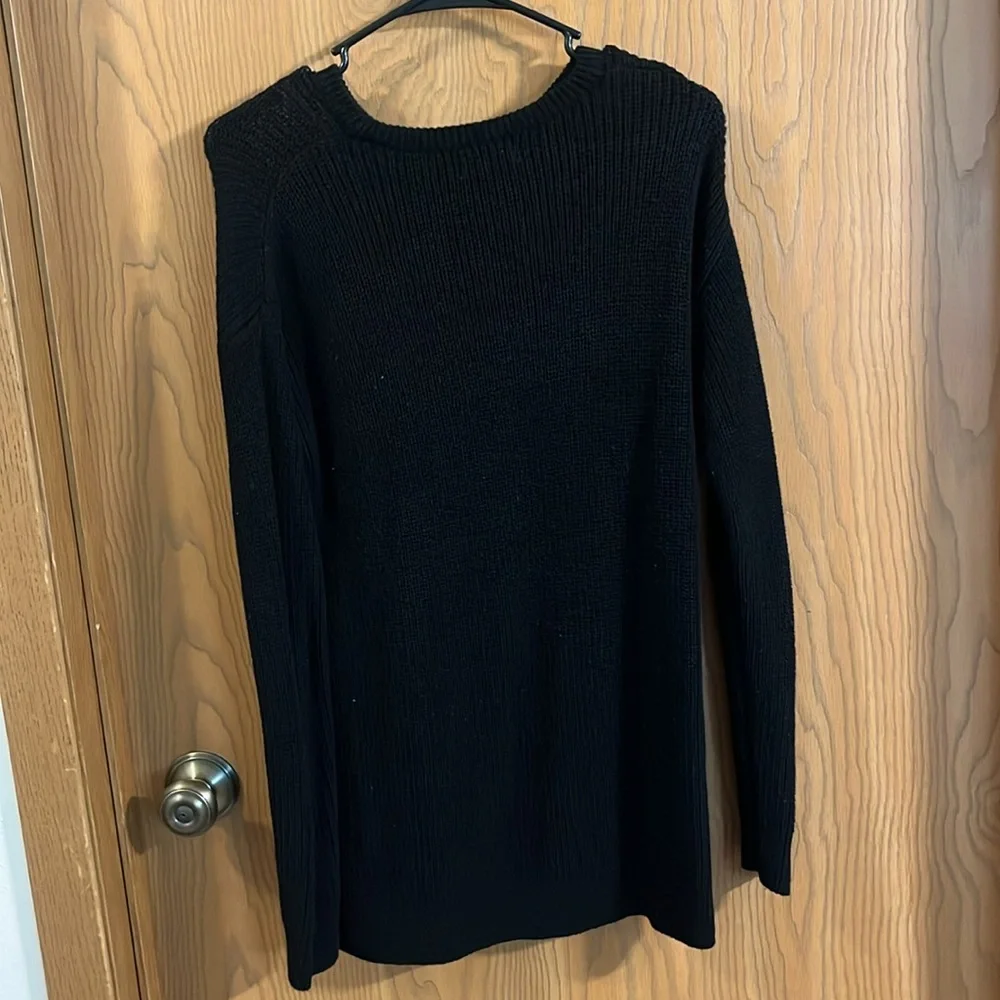 Cotton On Women's Black Crew‎ Neck Knit  Sweater XS